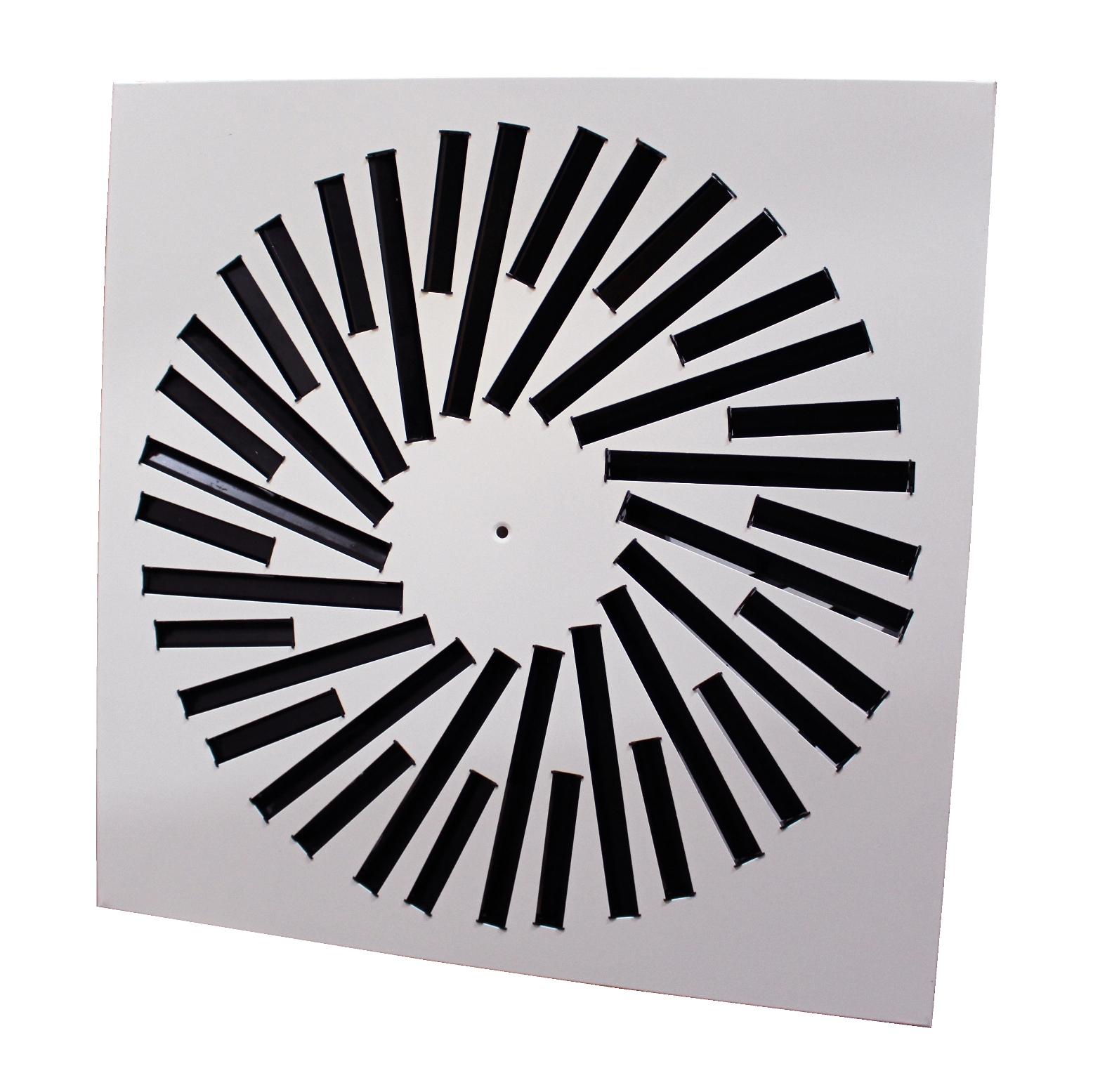 Anemostat turbionar pătrat AM 593x593 mm / 24 lamele