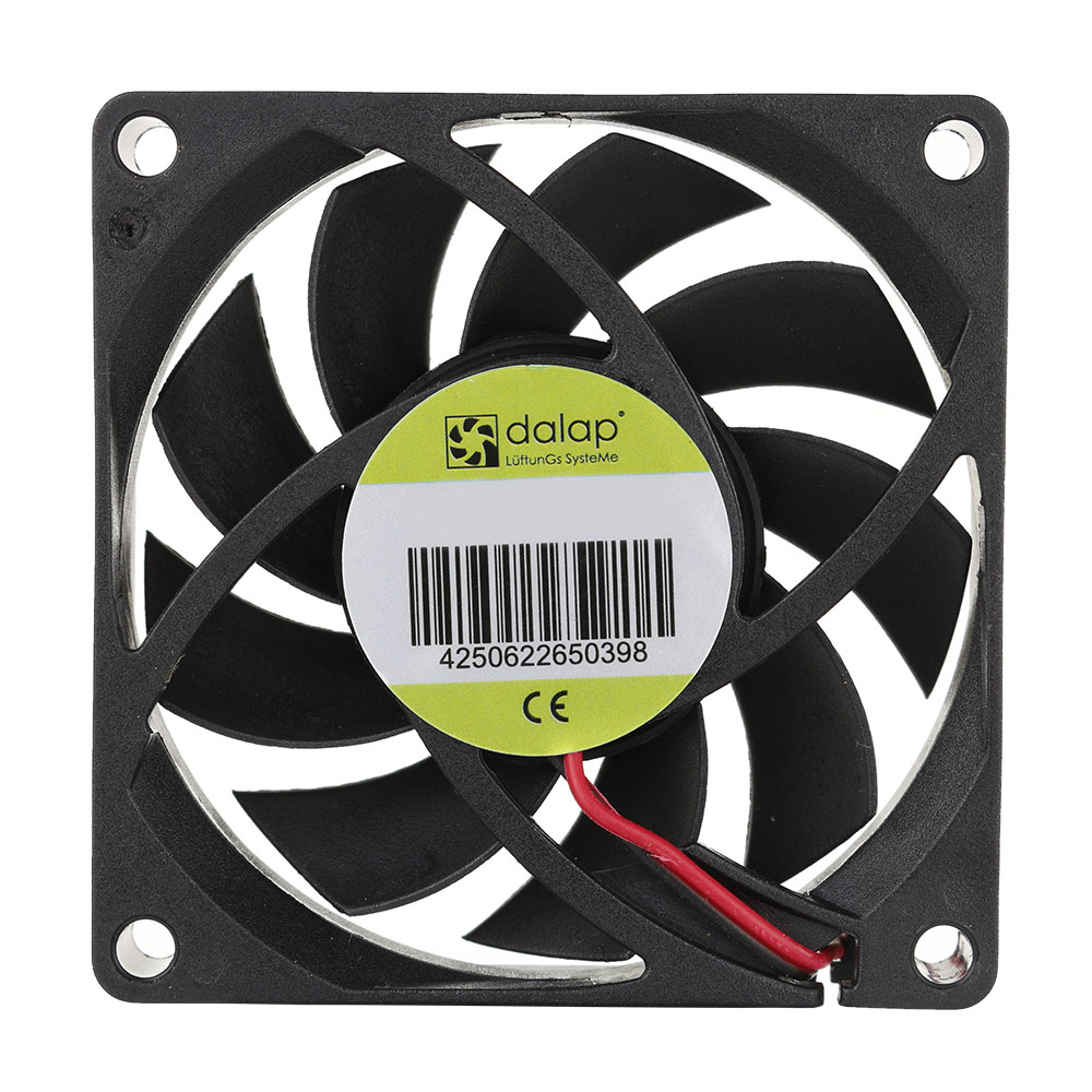 Ventilator răcire Dalap SAF 24V DC, 80x80x25 mm, 3000 r/min, cu rulmenți cu bile