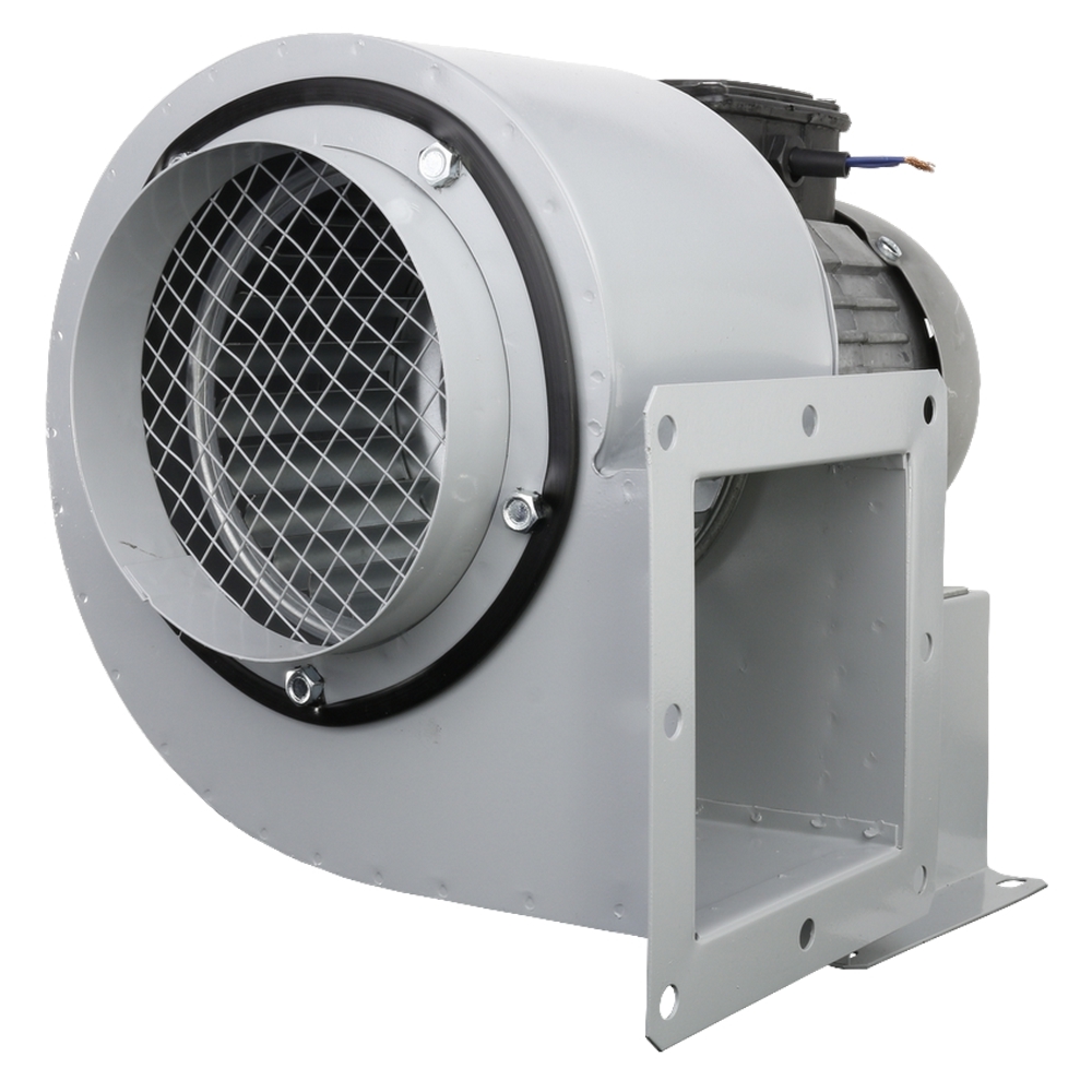 Ventilator industrial radial Dalap SKT PROFI 2P, 400V cu putere mai mare, Ø 140 mm, cu actionare pe partea dreapta