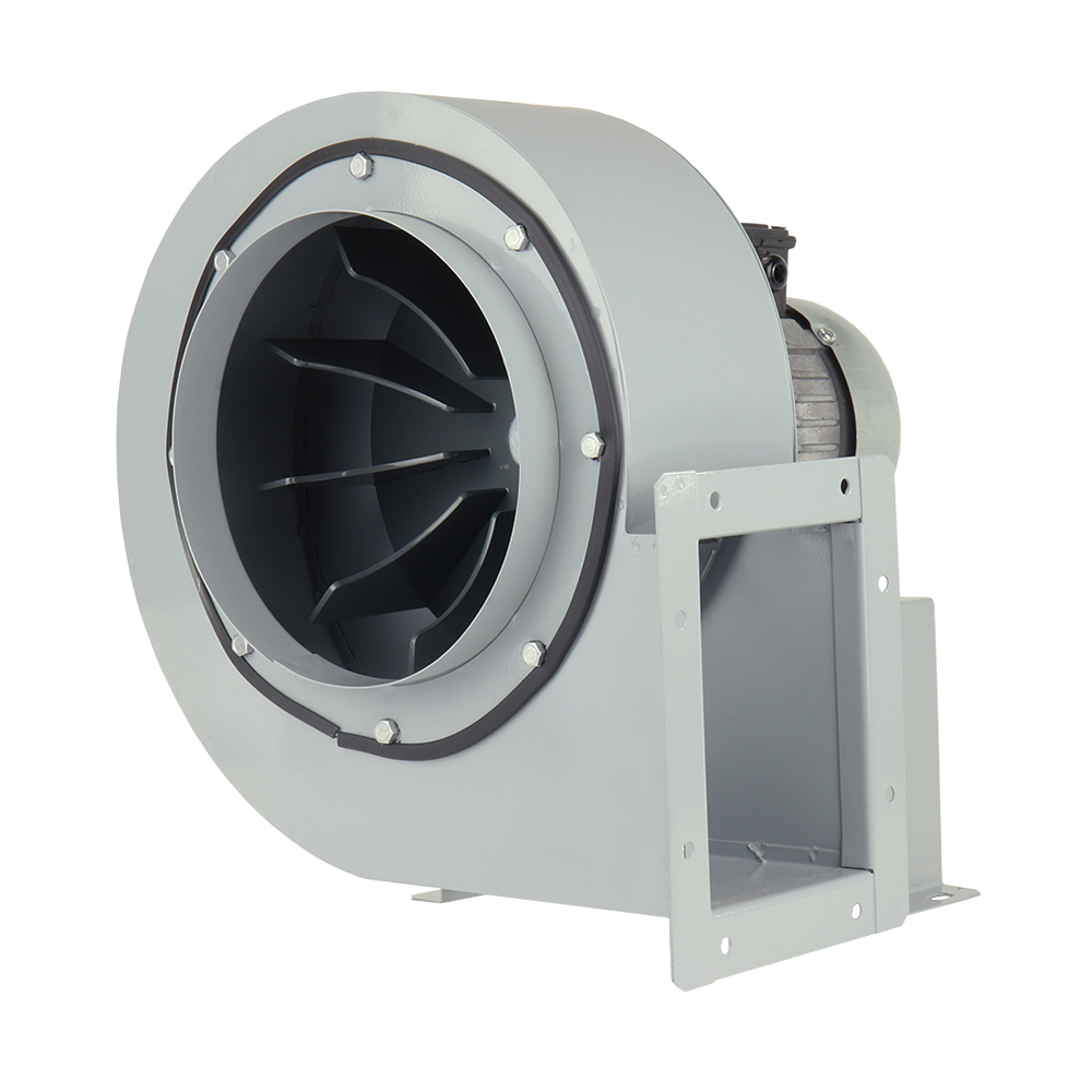 Ventilator centrifugal Dalap SKT HEAVY, 400 V pentru îndepărtarea particulelor grosiere, Ø 140 mm, cu actionare pe partea dreaptă