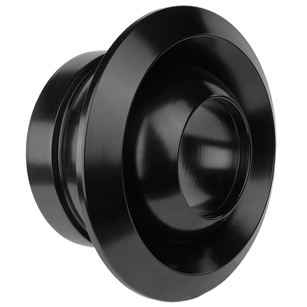 Dalap EYED 160, duză de ventilație reglabilă, neagră, metalică, Ø 160 mm