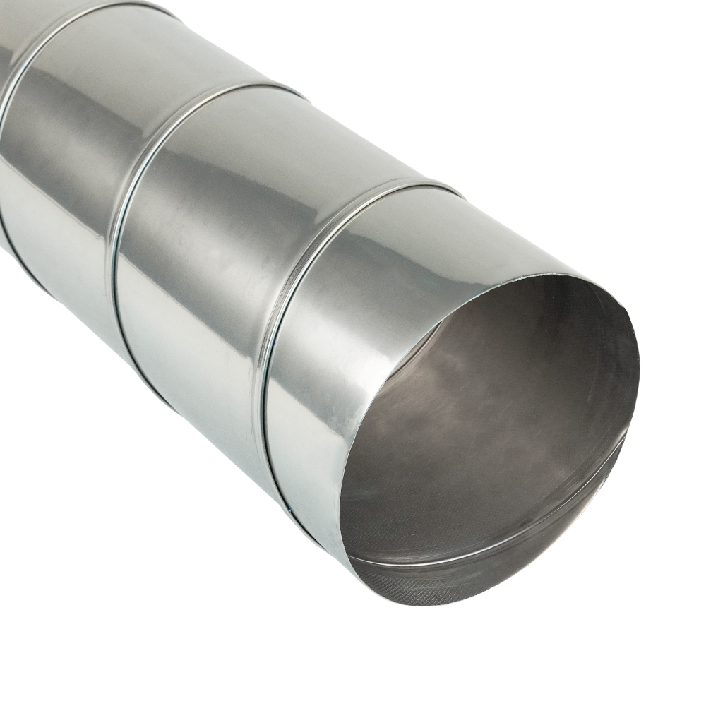 Conductă fixă Dalap SPIROVENTI din oțel inoxidabil până la 350 °C, Ø 150 mm, lungime 1000 mm