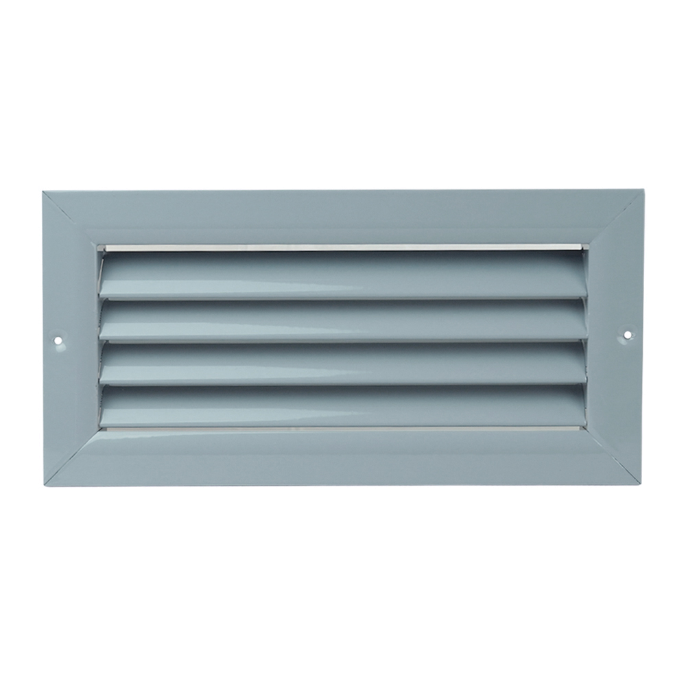 Grilă de ventilație din aluminiu extrudat de înaltă calitate 250x150 mm, gri