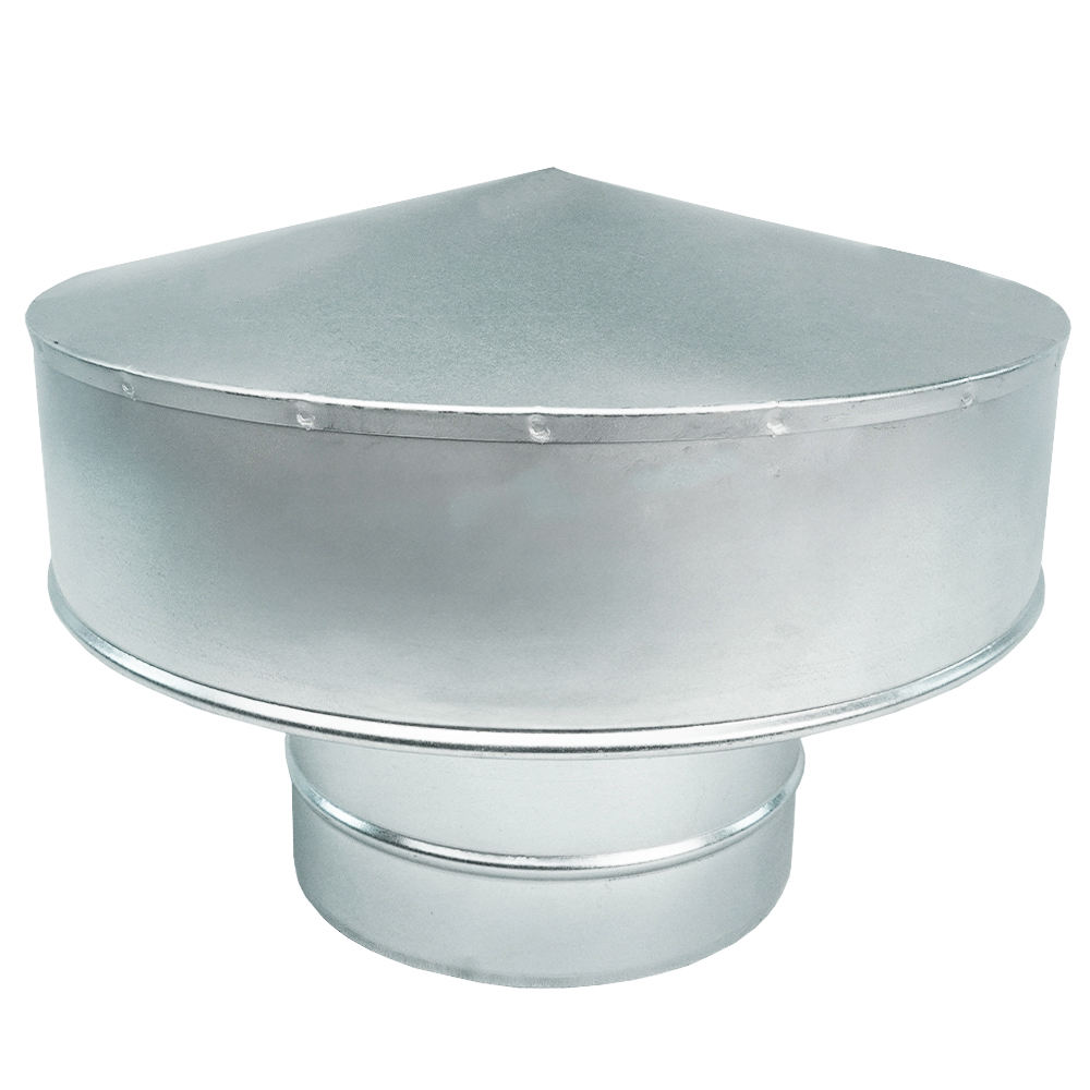 Capac terminal antiploaie pentru capătul conductei de ventilație Ø 315 mm