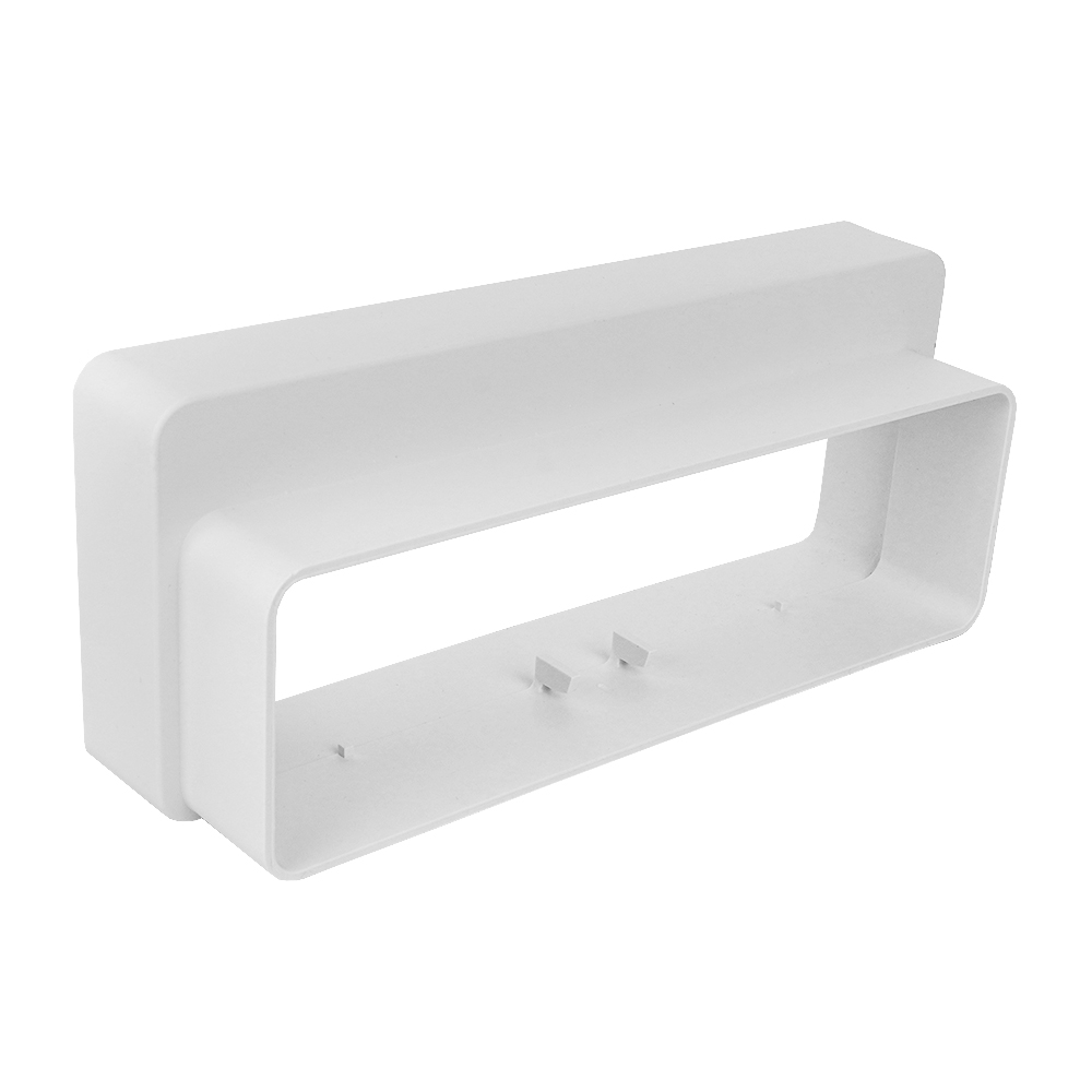 Reducție PVC pentru conductă rectangulară 204x60 mm / 220x90 mm