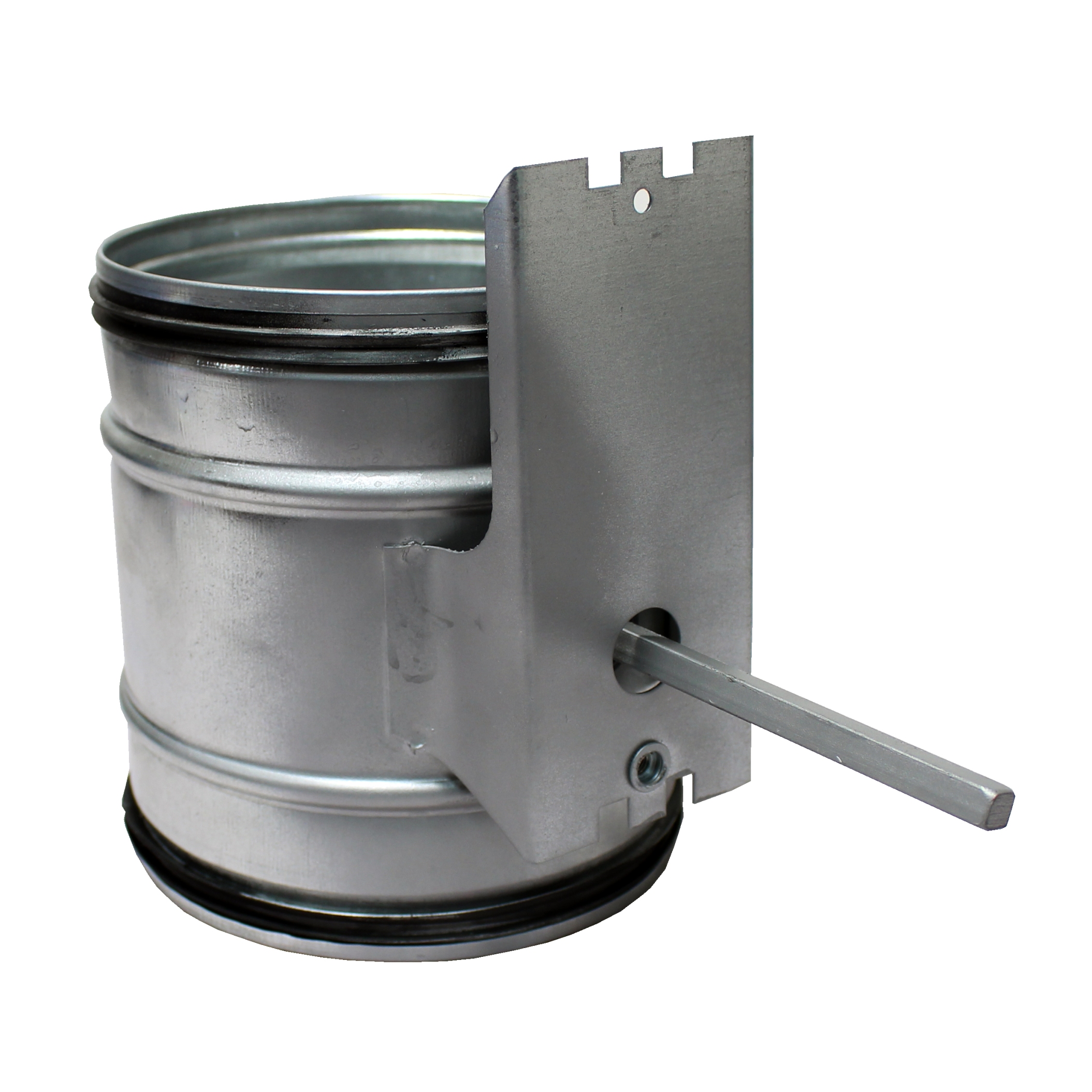 Clapetă antiretur cu suport pentru servomotor Ø 100 mm