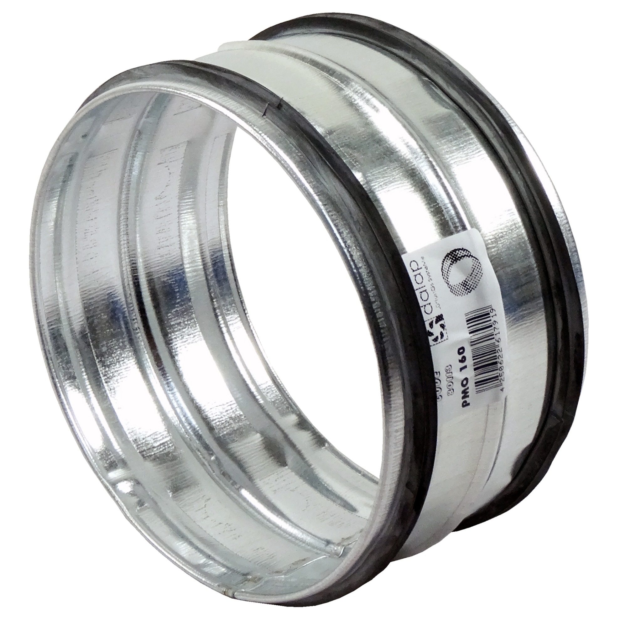 Conector metalic interior cu cauciuc de etanșare la conducte Ø 250 mm