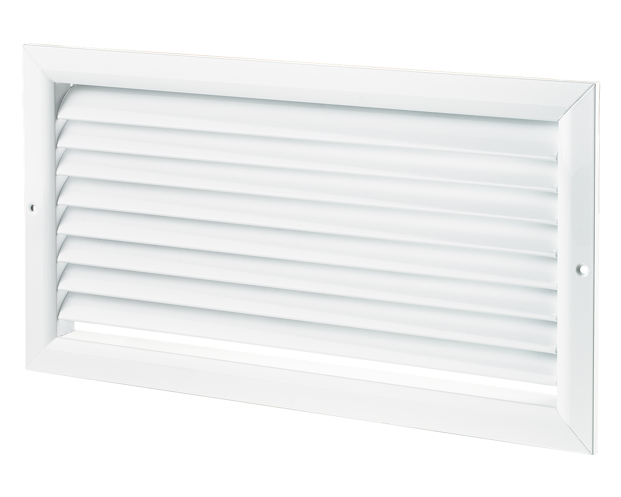 Grilă de ventilație din aluminiu extrudat de înaltă calitate 350x100 mm, albă
