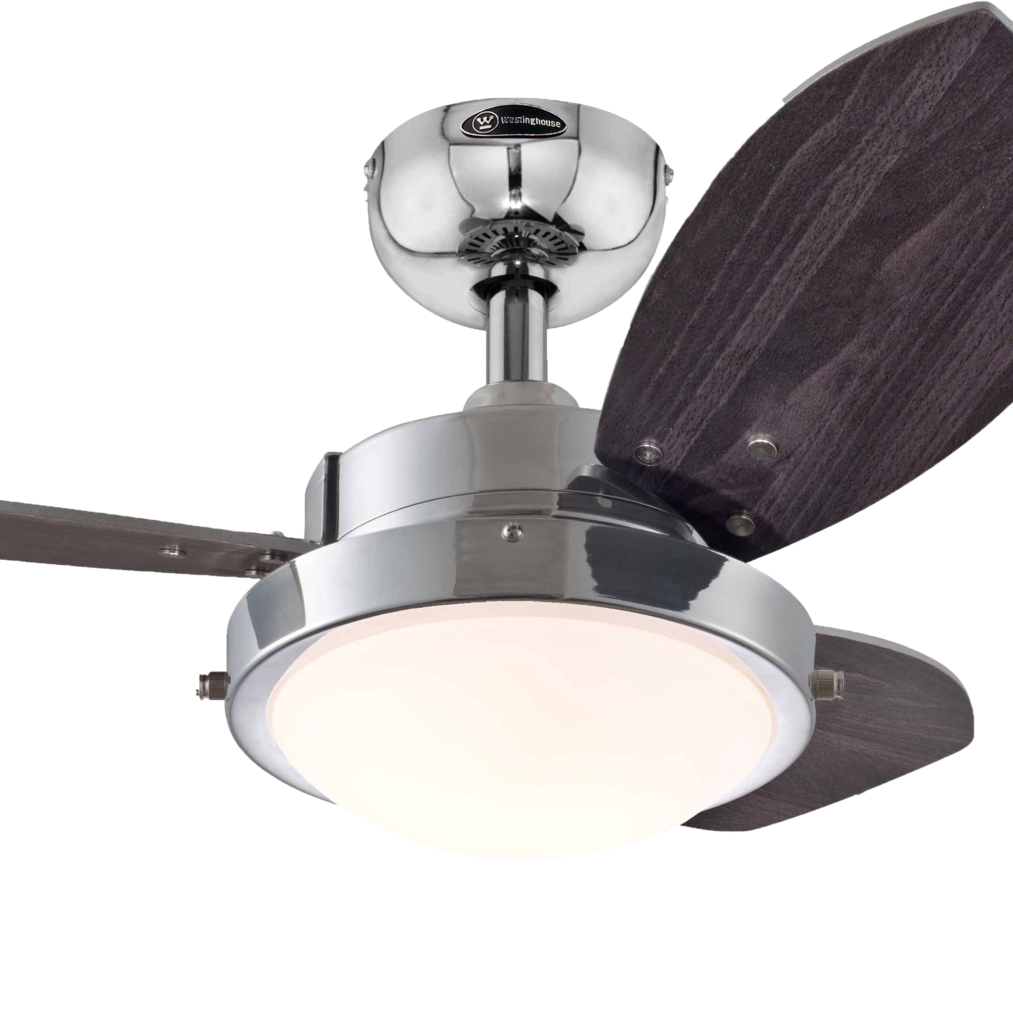 Ventilator de tavan cu lumină și control lanț Westinghouse Wengue 78763, Ø 76 cm