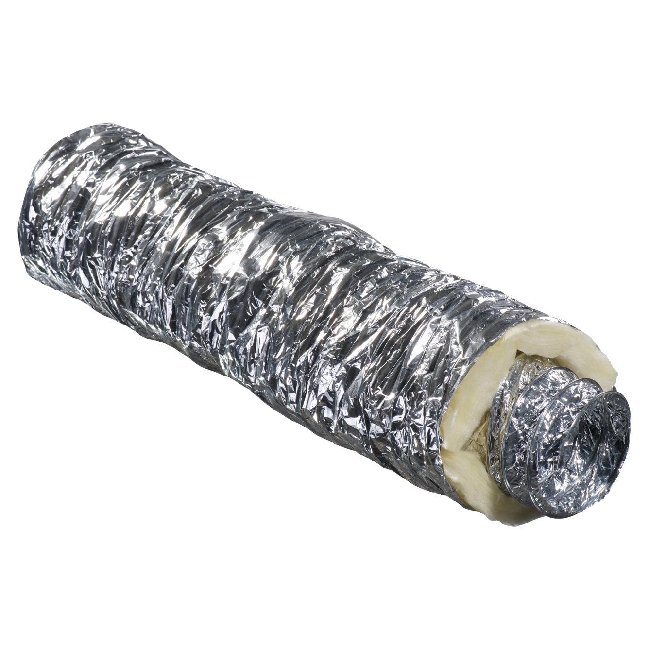 Tubulatură circulară flexibilă cu izolație până la +140 °C Ø 160 mm, lungime 5000 mm
